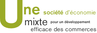 Une soci&eacute;t&eacute; d'&eacute;conomie mixte pour un d&eacute;veloppement efficace des commerces