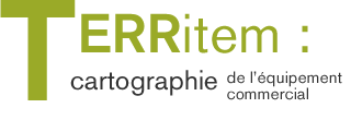 TERRitem : cartographie de l&rsquo;&eacute;quipement commercial
