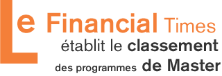 Le Financial Times &eacute;tablit le classement des programmes de Master