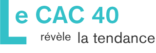 Le CAC 40 r&eacute;v&egrave;le la tendance.